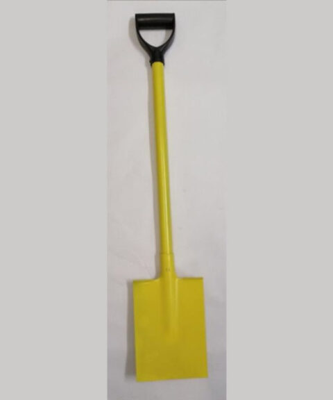 Ladies spade with yellow handle