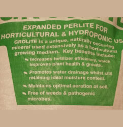 Perlite 100 Lts, (10kg)