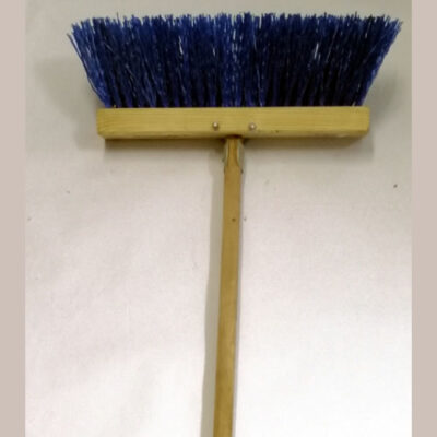 Gutter Broom 375mm Long Stiff Bristle Green